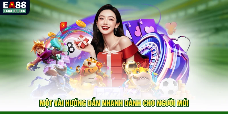 Một vài hướng dẫn nhanh dành cho người mới